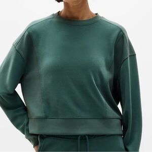 Athleta Seasoft Rib Crewneck Sweatshirt